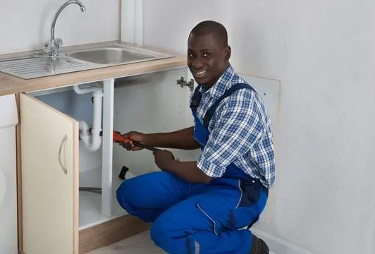 Barbados plumer rering a leaking kithen sink 