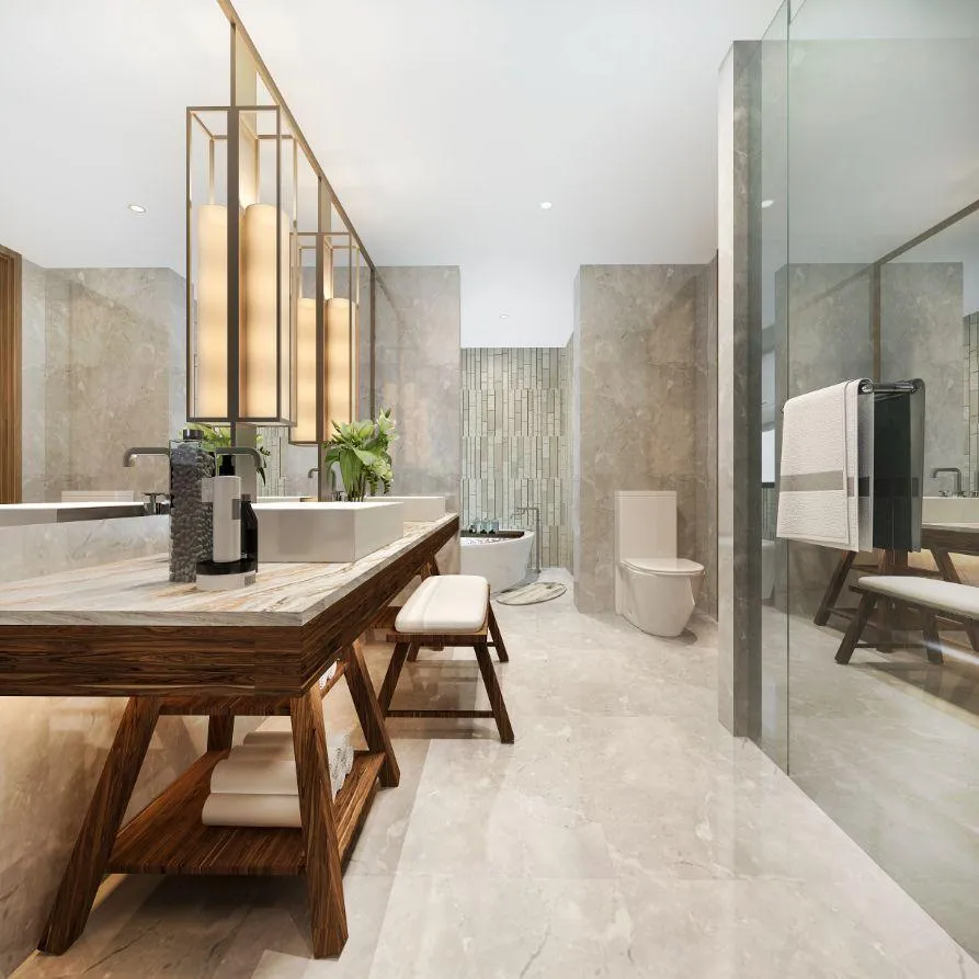 bathroom vanity installation