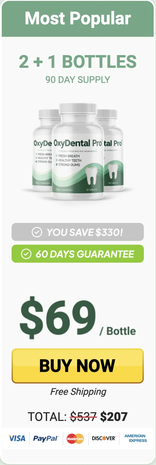 OxyDental Pro Order Now