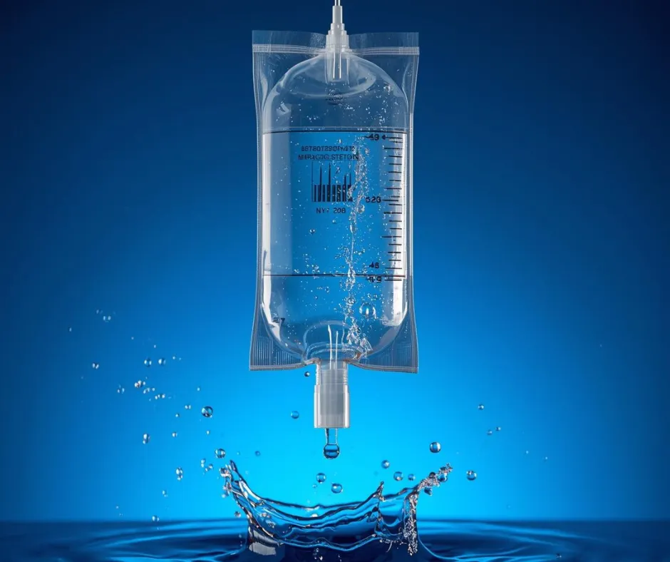 Myers Glo IV therapy drip with B vitamins