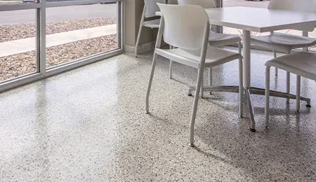 Kitchen epoxy floor
