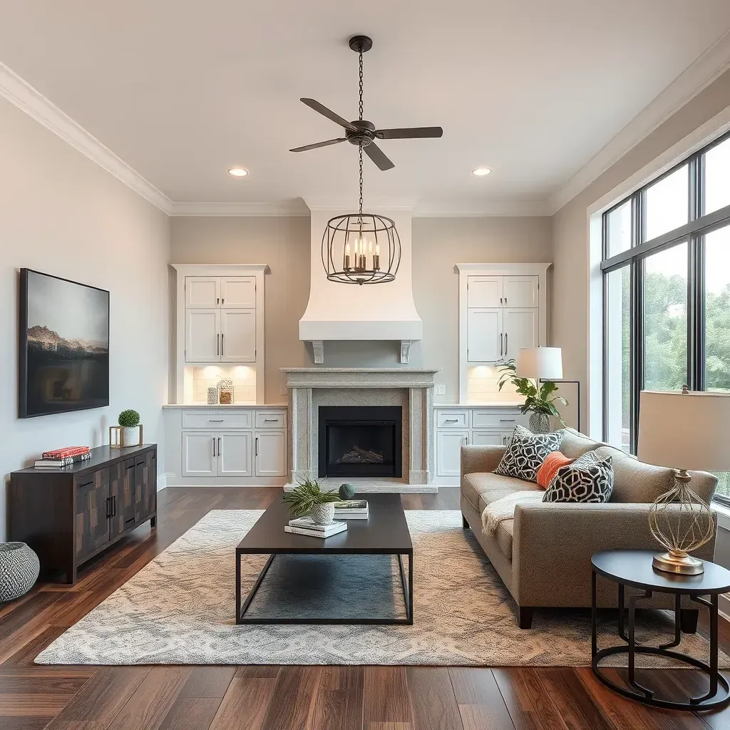Modern Dallas home with fresh brick siding, landscaped yard, renovation tools, and ongoing remodeling in front and back yards.