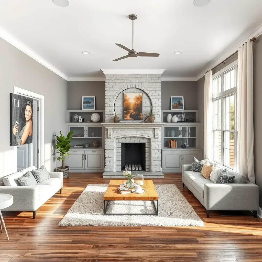 Social Image showcasing Home Remodeling in San Antonio, TX with before-and-after photos and modern interior design.