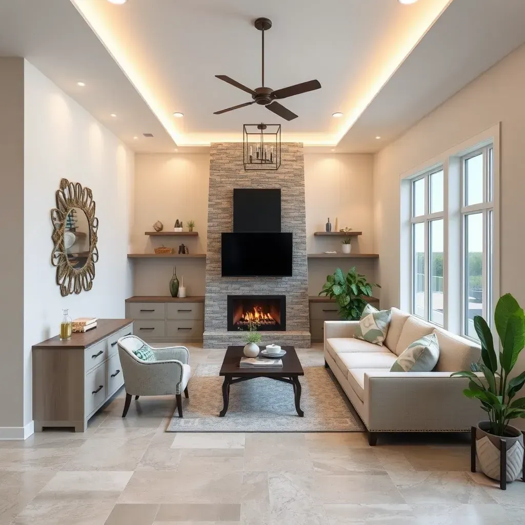 Home Remodeling in Lago Vista, TX, showcasing a modern kitchen renovation with updated cabinets and countertops.