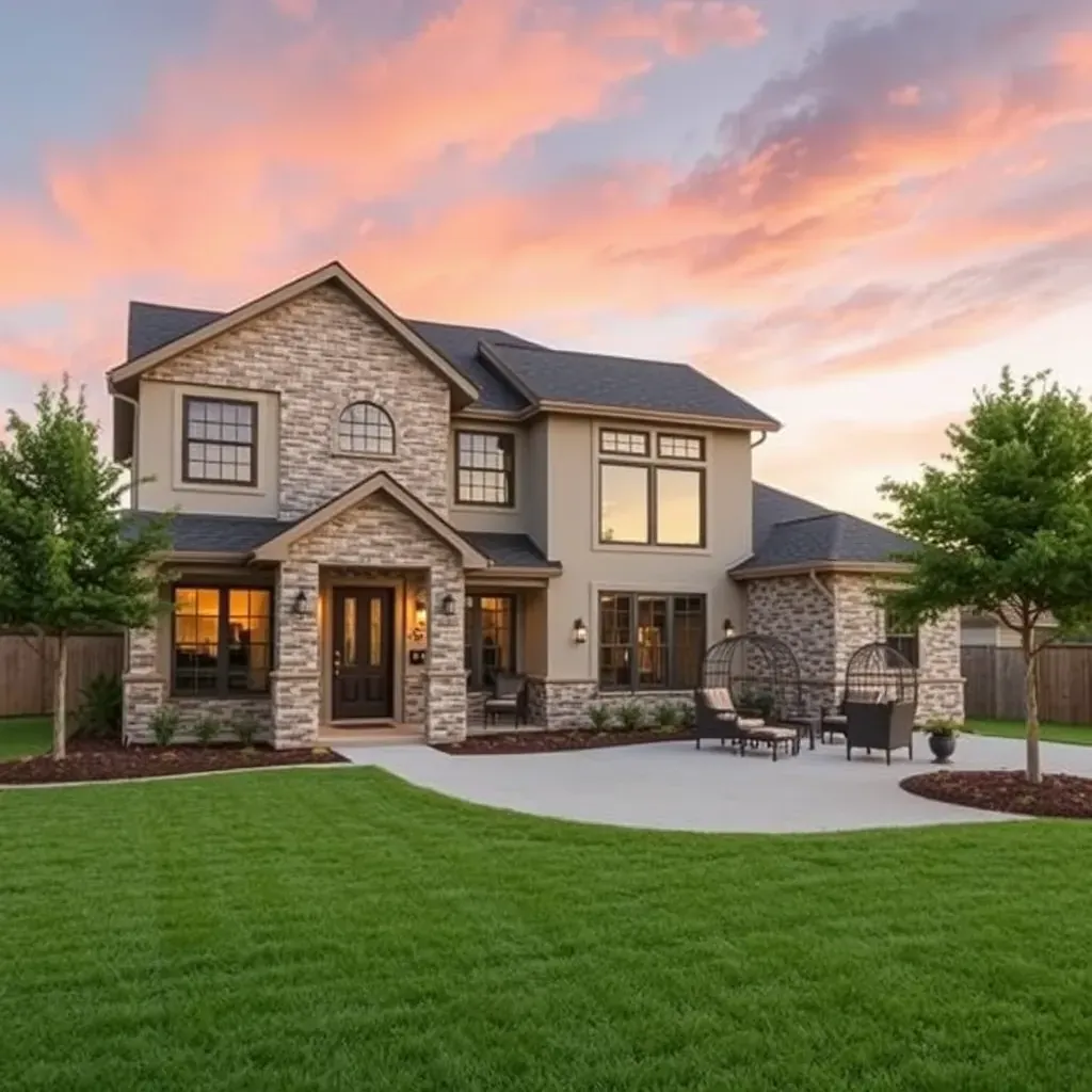 Beautiful home remodeling project in Round Rock, TX showcasing modern kitchen and bathroom upgrades.