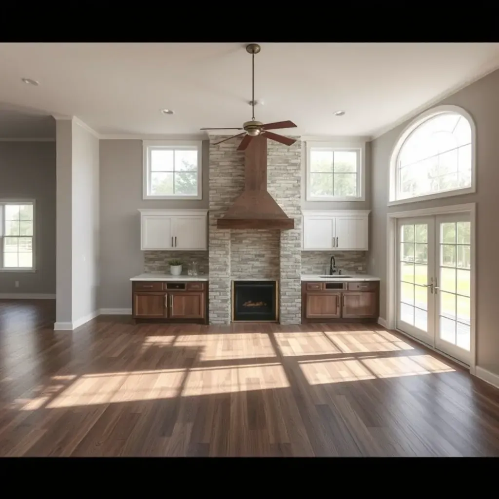Beautiful home interior with modern decor and stylish kitchen in a Temple, TX residence.