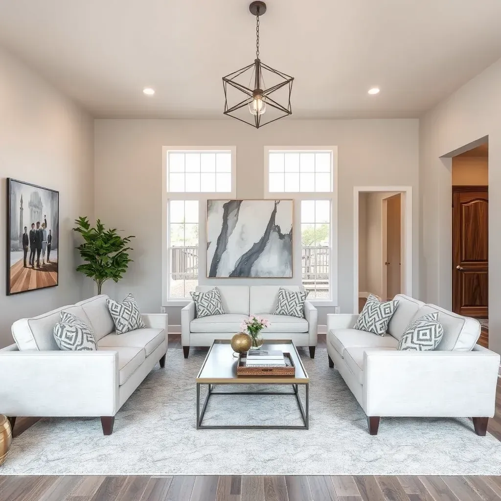 Modern renovated home in Round Rock, TX featuring new siding, landscaping, front porch, and ongoing remodeling work.