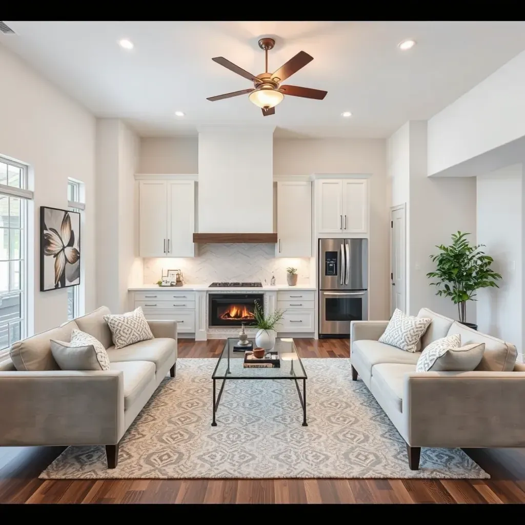 Beautiful Cedar Park home with modern siding, lush lawn, Texas wildflowers, and mature trees showcasing recent renovation.