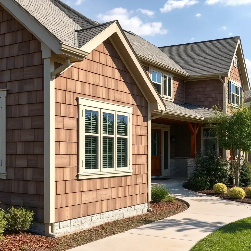 High-quality siding in Round Rock, TX, showcasing modern exterior design and durable materials for homes.