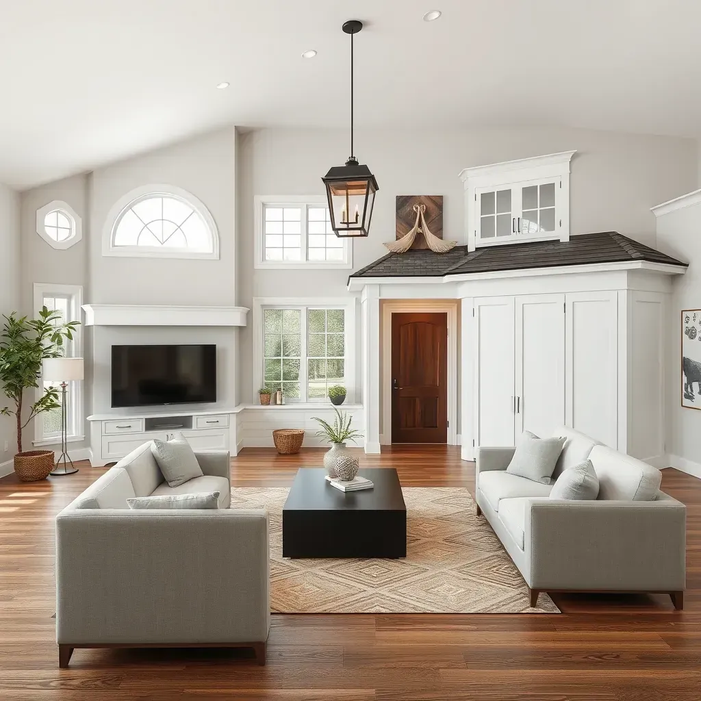 Social Image showcasing Home Remodeling in Bastrop, TX with a beautiful before-and-after transformation.