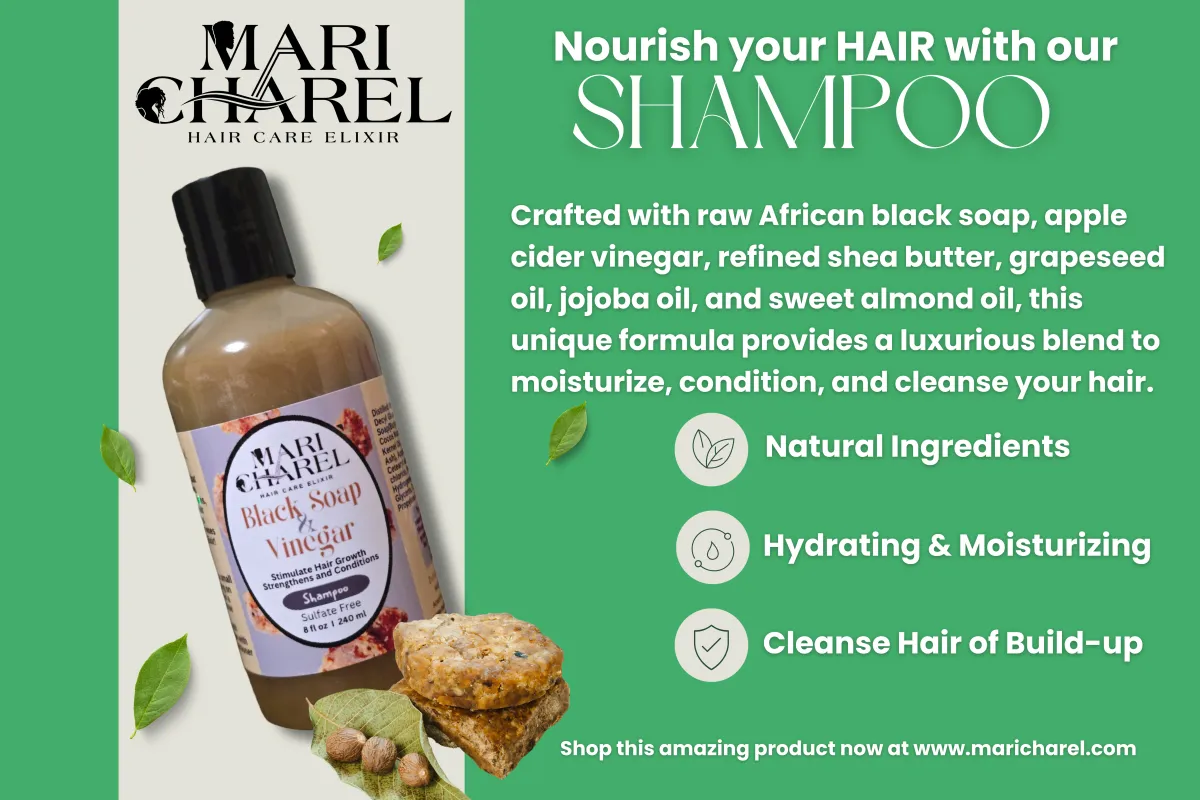 All-natural vegan treatment designed to strengthen and nourish your hair