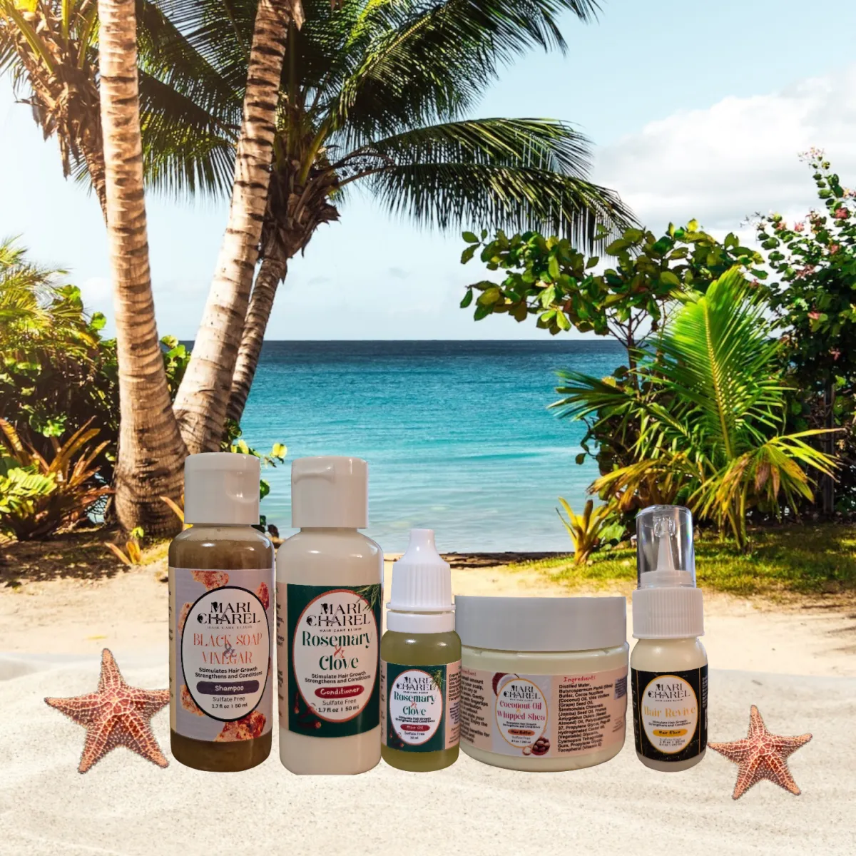 Rosemay Cove Bunde Organic hair products
