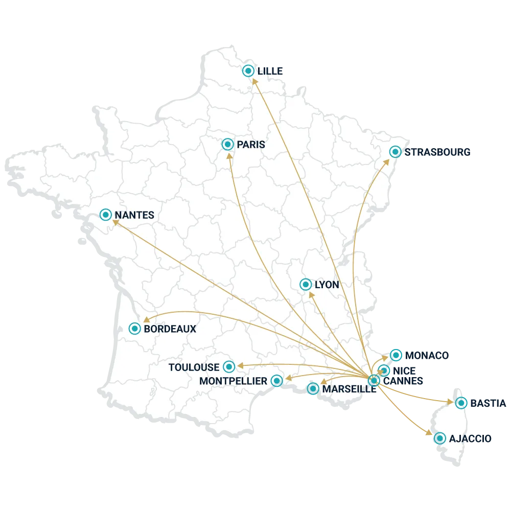 Zones d’intervention prioritaires