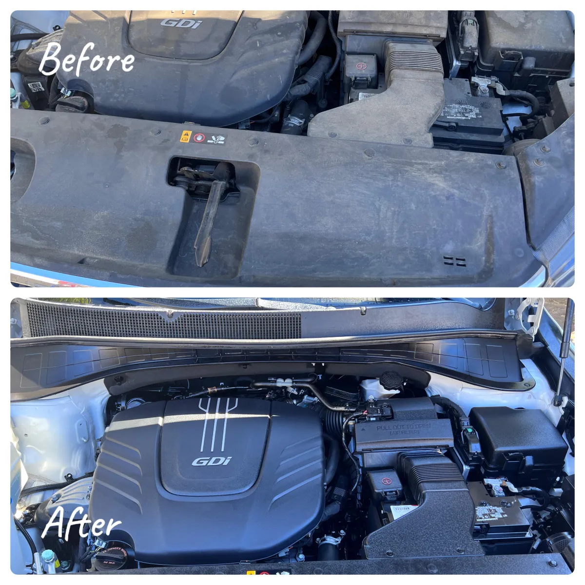 engine cleaning and car detailing san diego