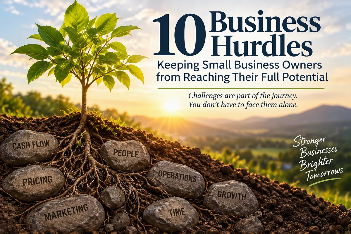 10 Business Hurdles That Keep Small Business Owners from Reaching Their Full Potential