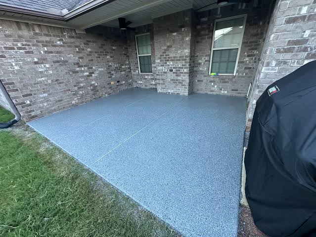 Huntsville Concrete Pros levels Patio