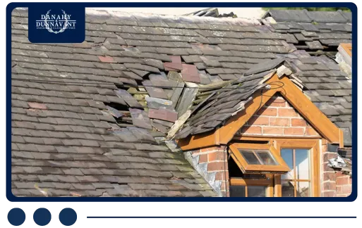 Roof that damage