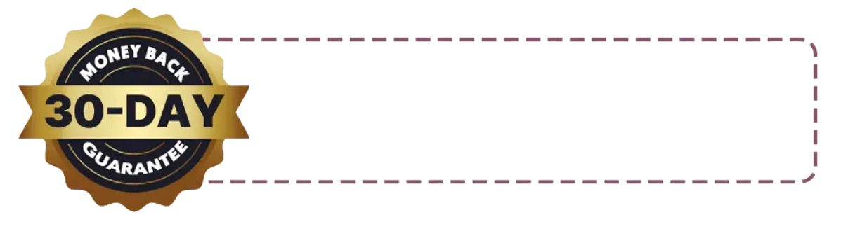 30-day money back guarantee