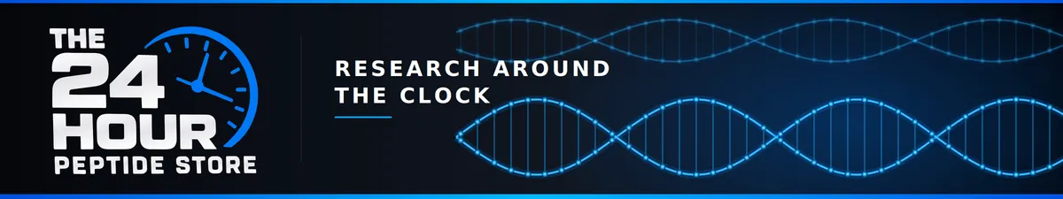 The 24 Hour Peptide Store — Research Around the Clock