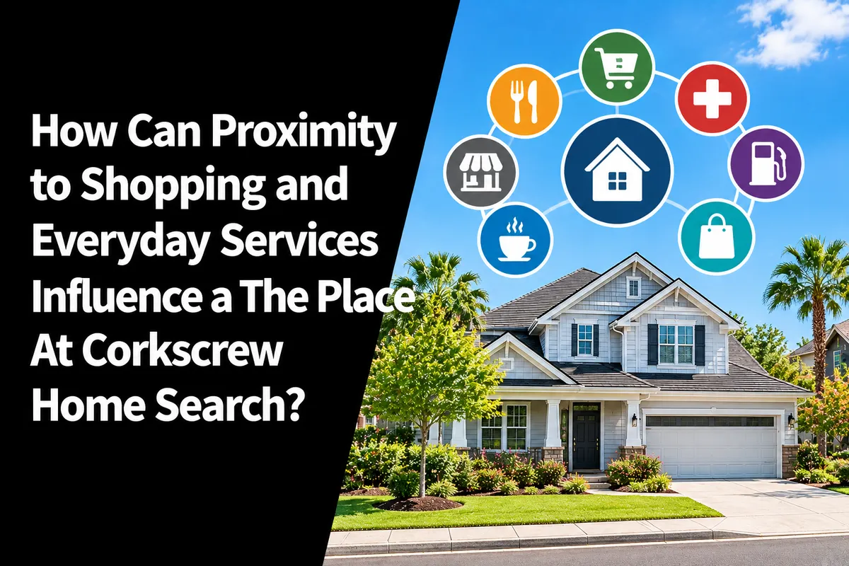 The Place at Corkscrew homes in Estero Florida with access to everyday shopping and local services