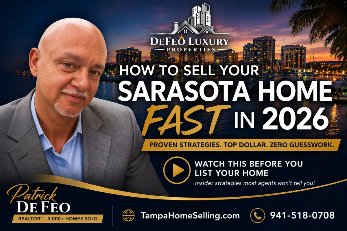 How to Sell Your Home Fast in Sarasota, Florida (2026 Seller Strategy Guide)