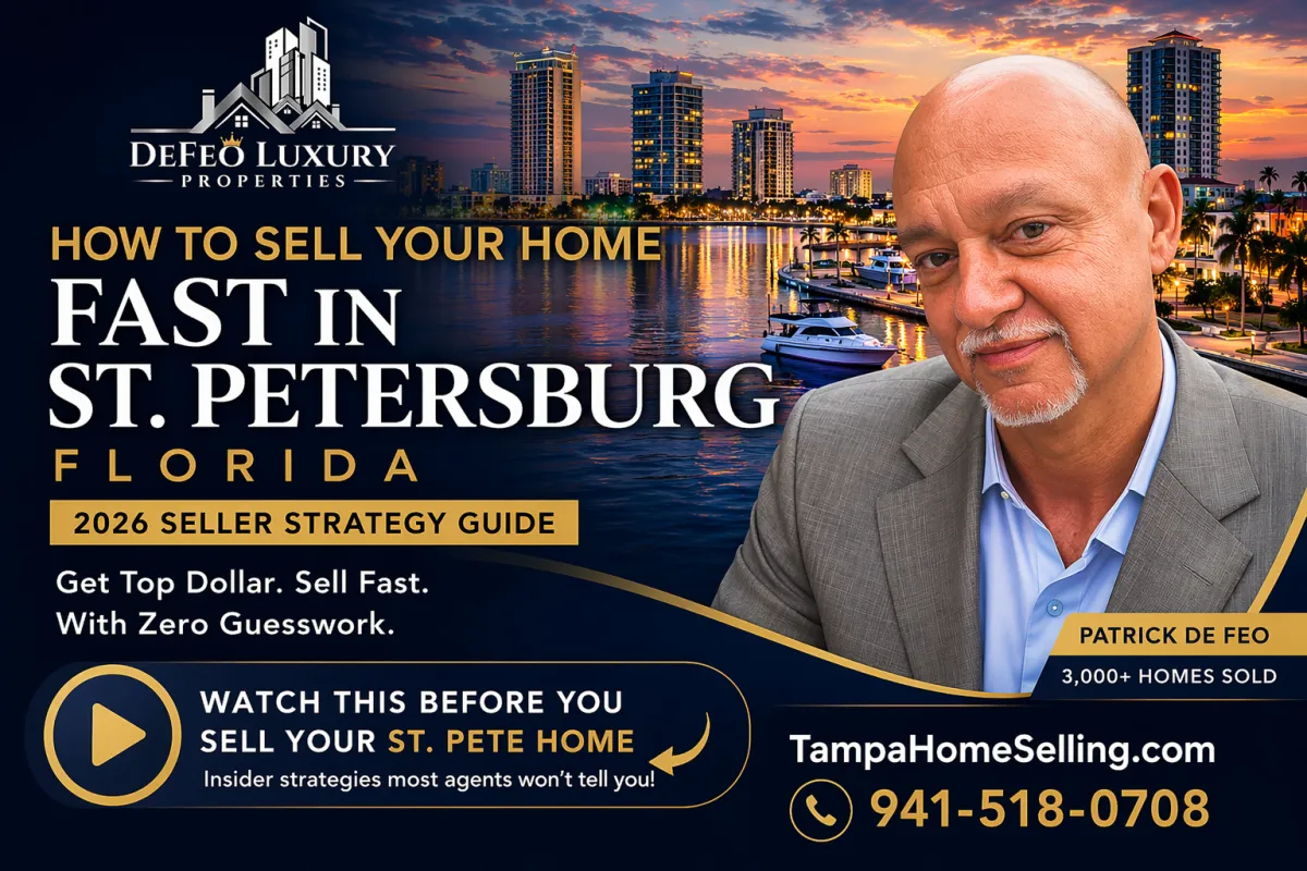 How to Sell Your Home Fast in St. Petersburg, Florida (2026 Seller Strategy Guide)