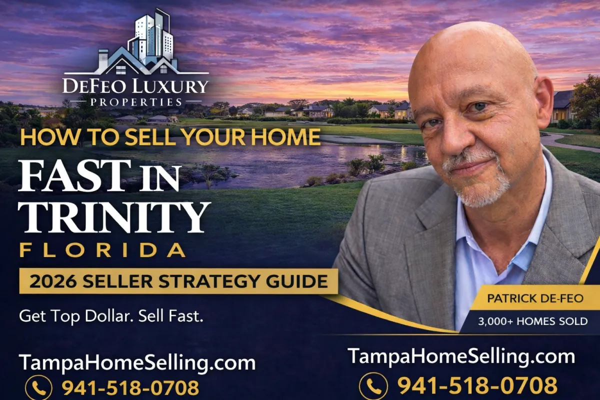 How to Sell Your Home Fast in Trinity, Florida (2026 Seller Strategy Guide)