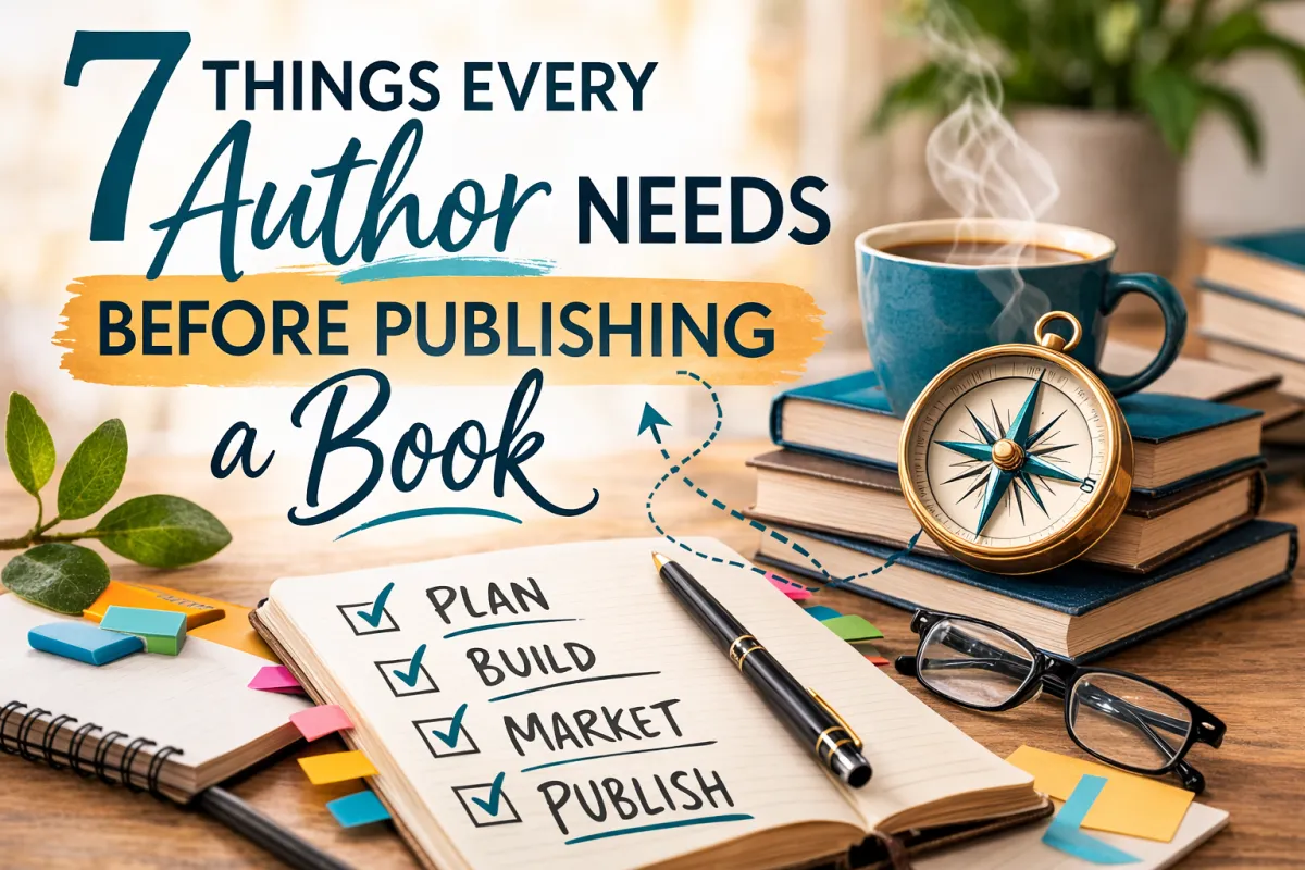 7 Things Every Author Needs Before Publishing a Book