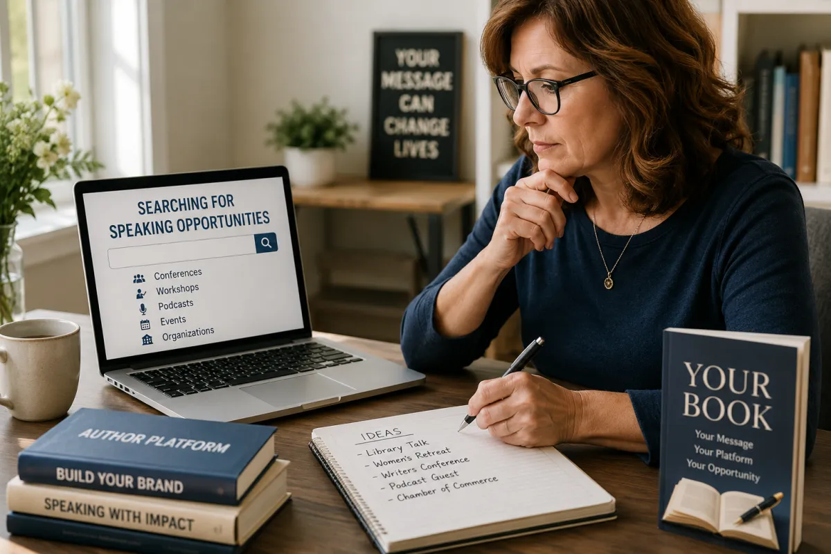 How Authors Can Find Speaking Opportunities Using Their Books