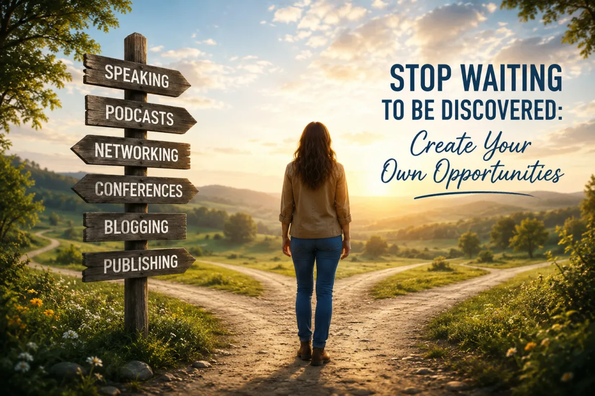 Stop Waiting to Be Discovered: Create Your Own Opportunities