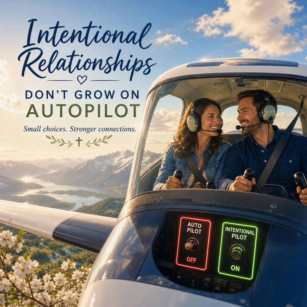 Intentional Relationships Don’t Grow on Autopilot