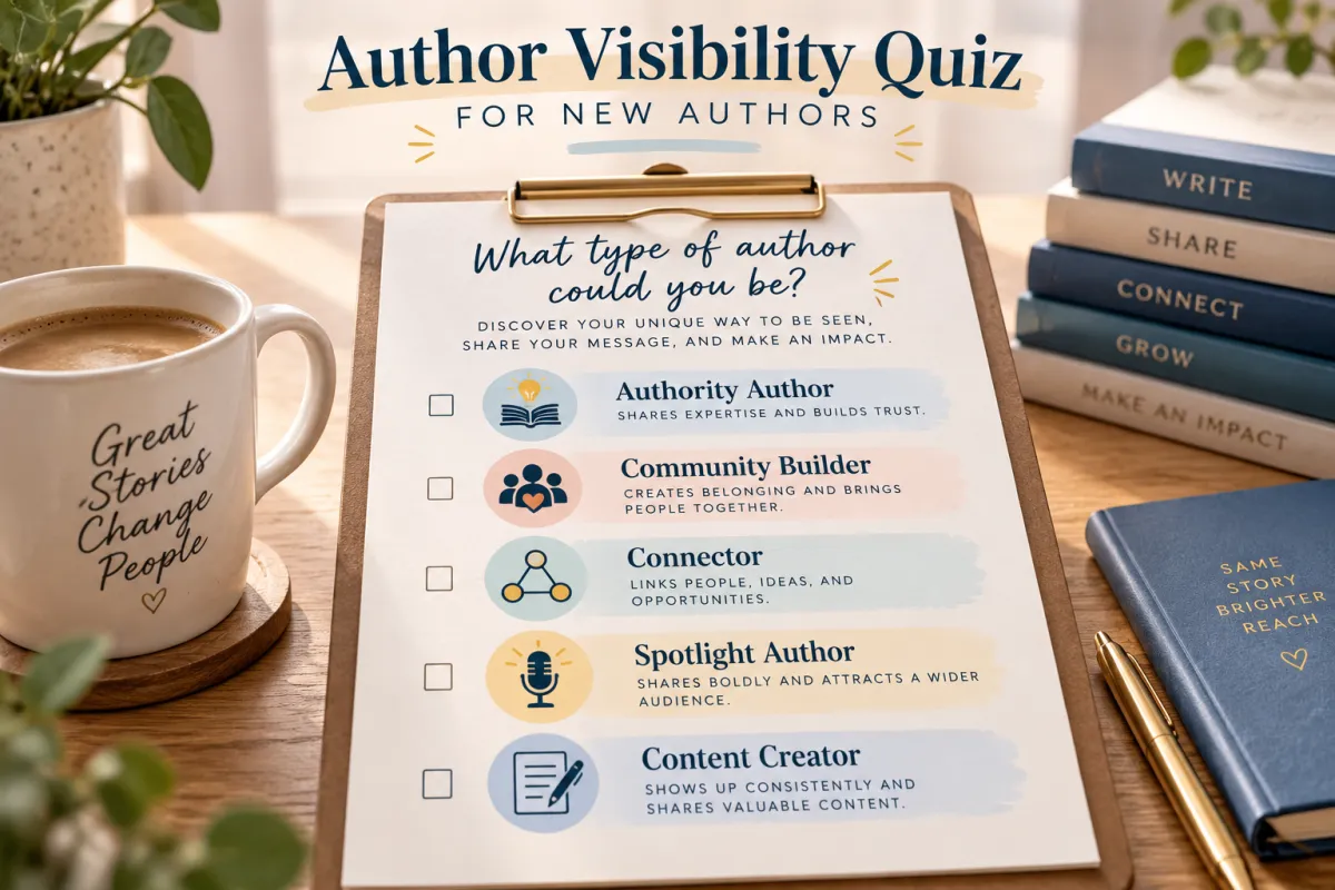 What Type of Author Could You Be? A Visibility Quiz for New Authors
