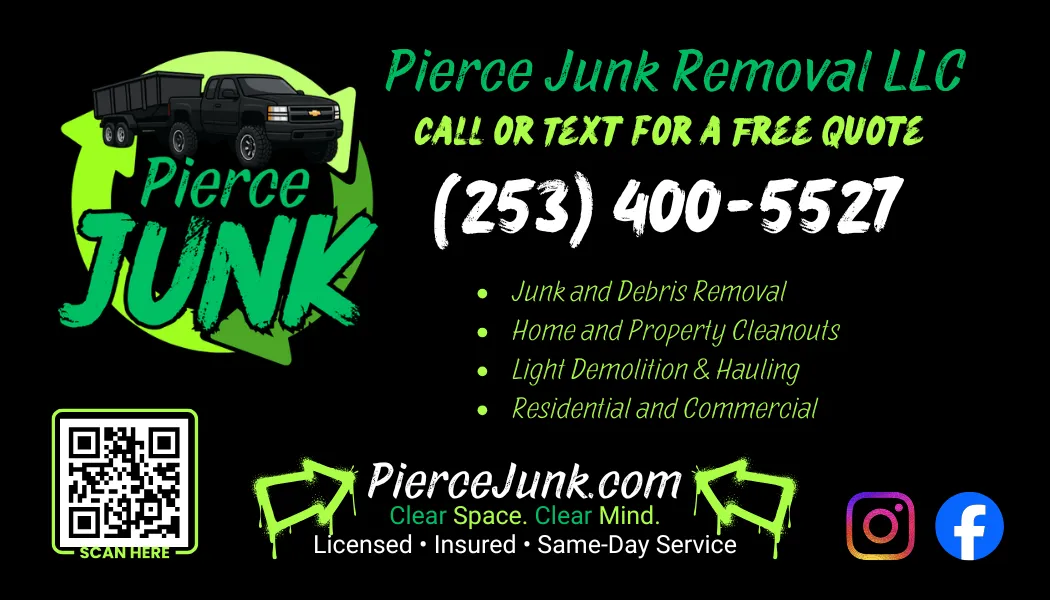 Best Junk Removal Company in Tacoma, Puyallup, Lakewood, Bonney Lake