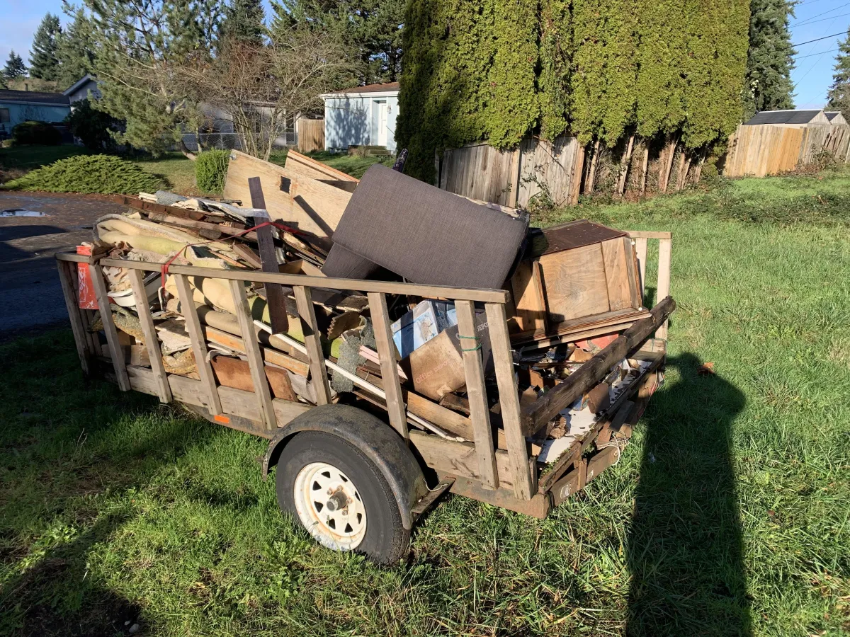 junk removal project in graham, wa