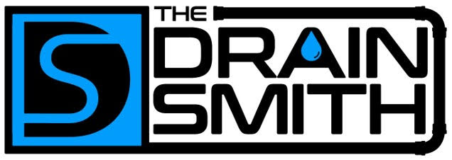 The Drain Smith official plumbing logo with blue and black branding, representing Cincinnati’s sewer, drain, and trenchless repair specialists. Professional logo for The Drain Smith, Cincinnati’s trusted sewer and drain specialists offering trenchless repair, hydrojetting, and full-service plumbing.