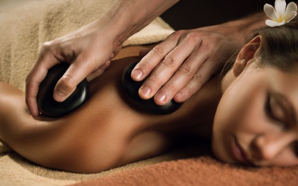 Gua Sha scraping treatment for inflammation reduction at K Spa