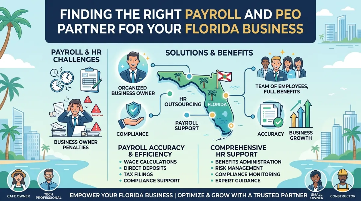 Finding the Right Payroll and PEO Partner for Your Florida Business
