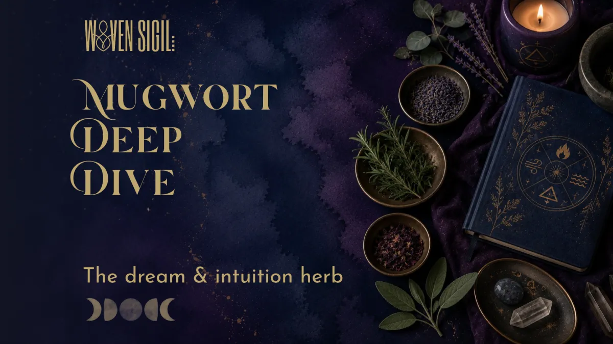 Blog post header image for blog post titled Mugwort: The Dream & Intuition Herb, Explained