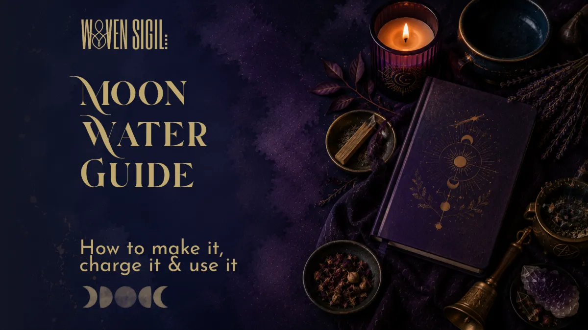 Blog post header image for Moon Water Guide