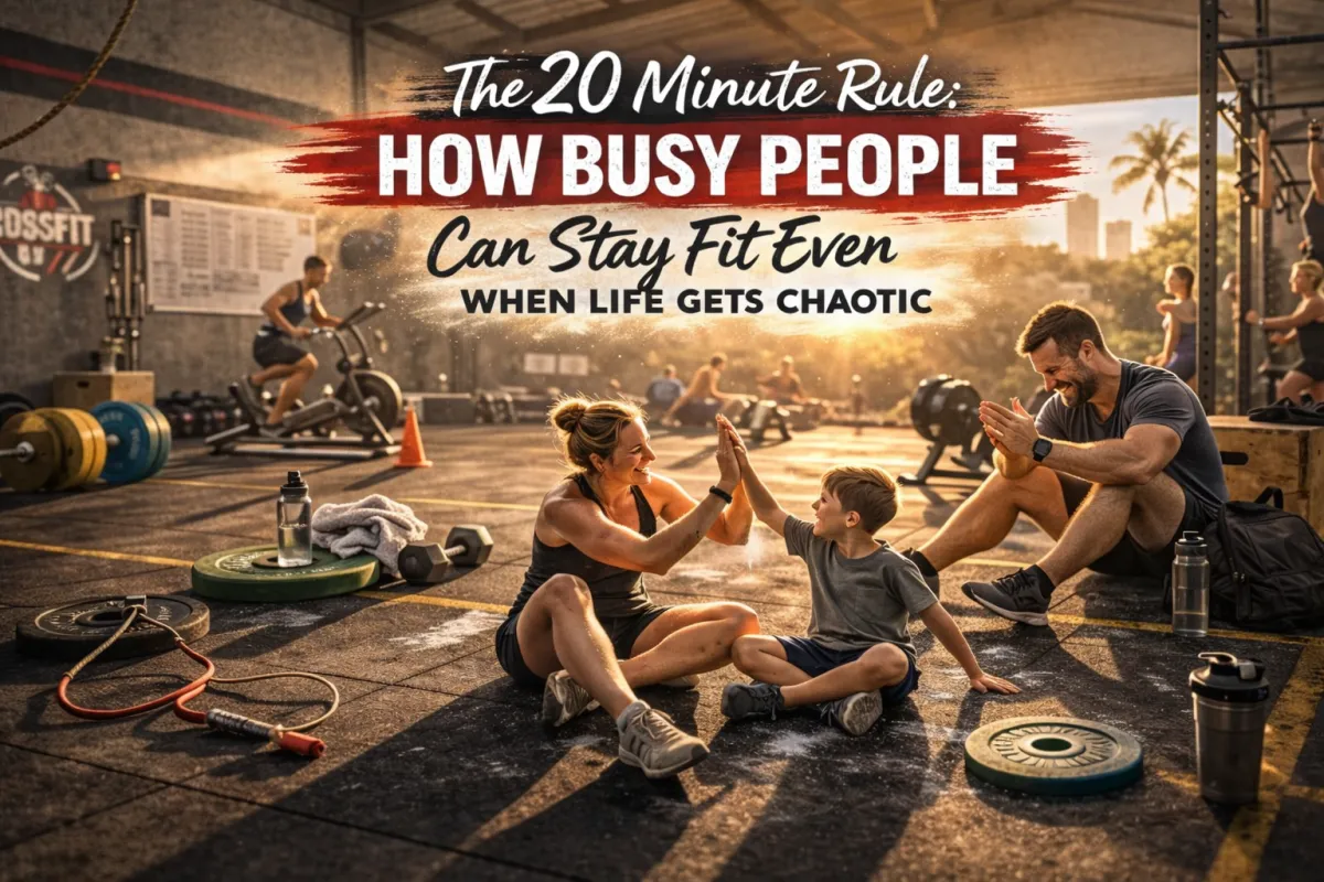 The 20 Minute Rule: How Busy People Can Stay Fit Even When Life Gets Chaotic