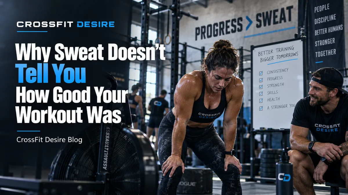 Why Sweat Doesn't Tell You How Good Your Workout Was