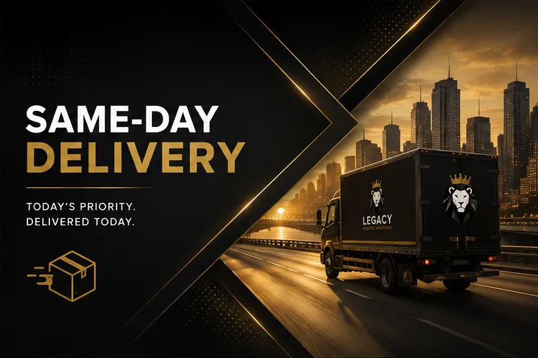 Same-day delivery operations hub