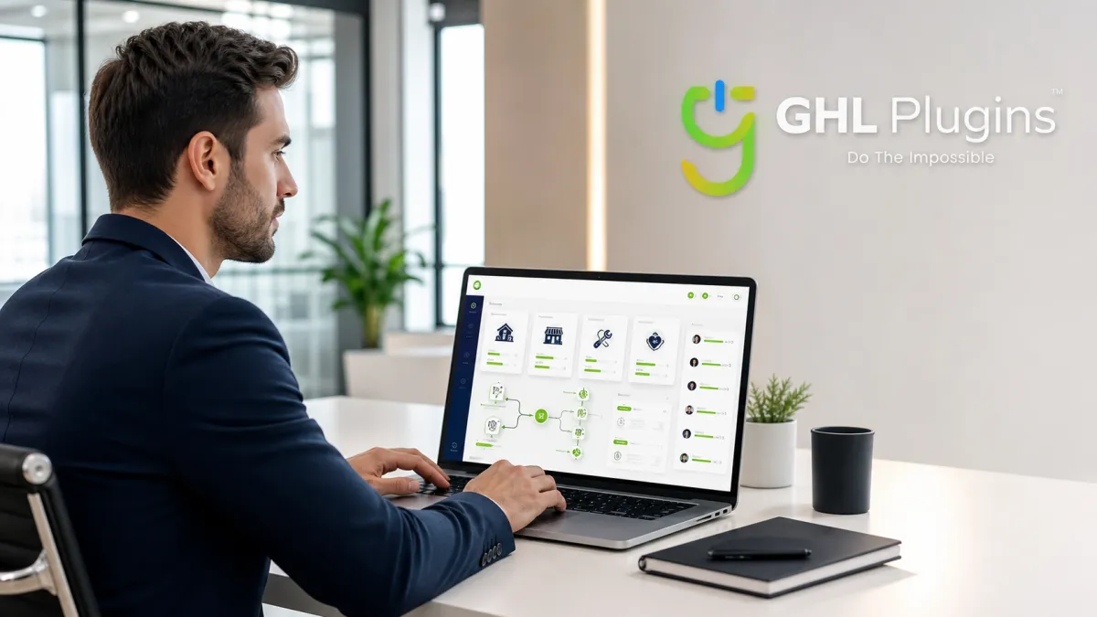 Agency owner managing multiple client accounts while hiring a GoHighLevel VA