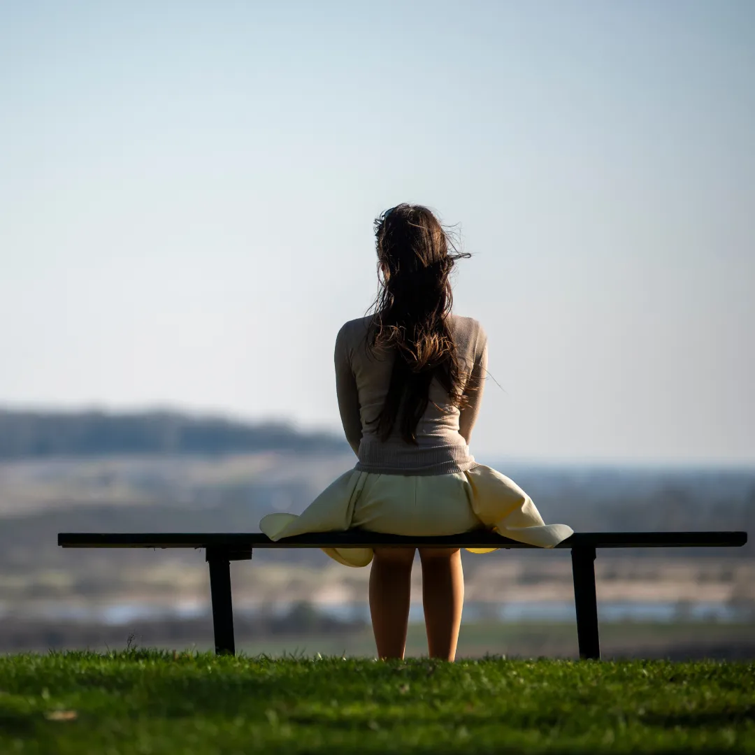 Joyful woman enjoying a moment of success