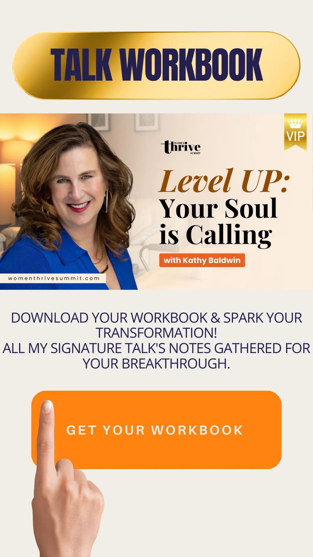 Level UP Your Soul is Calling Workbook Graphic