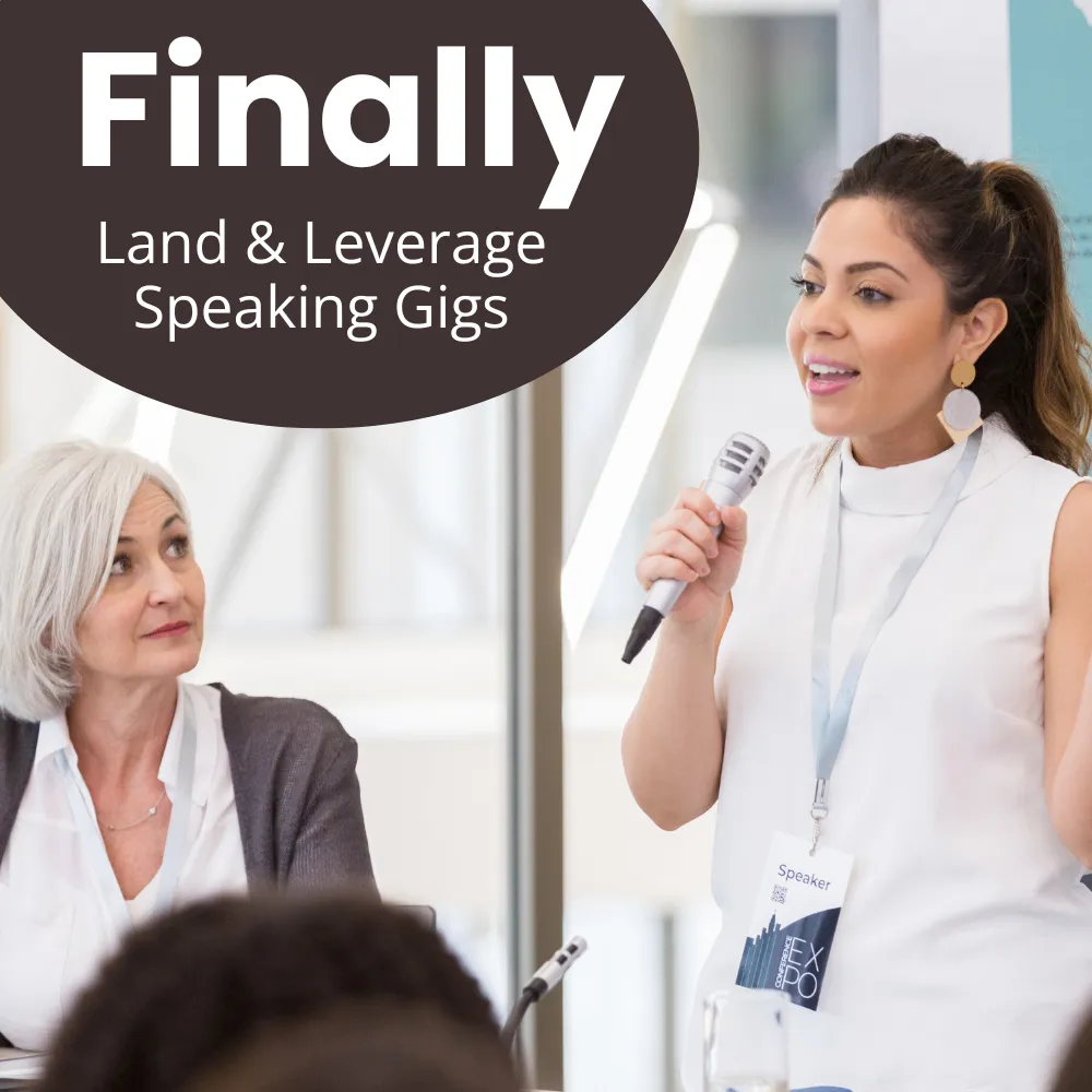 Speaking engagement booking system for thought leaders