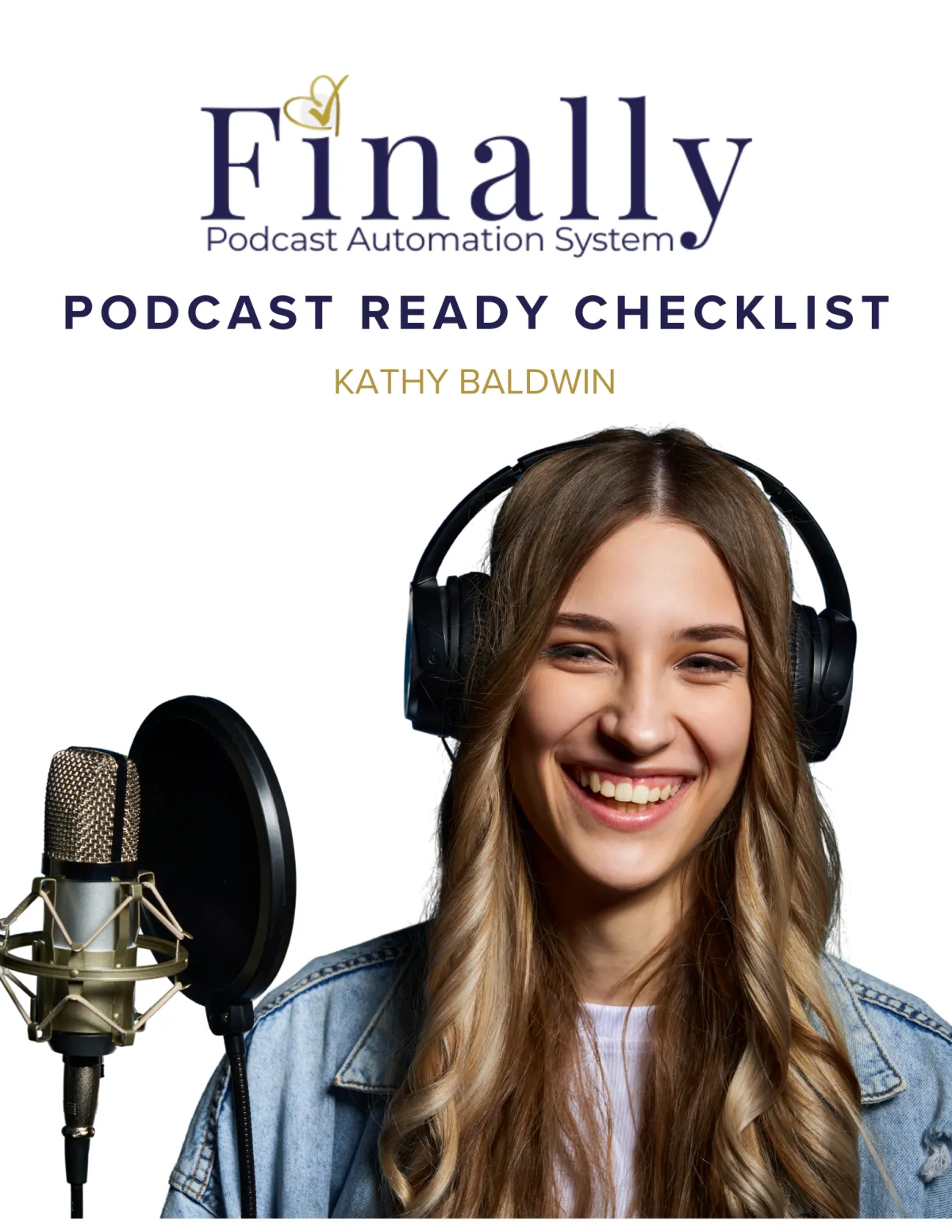 Finally Podcast Ready Checklist Free Resource