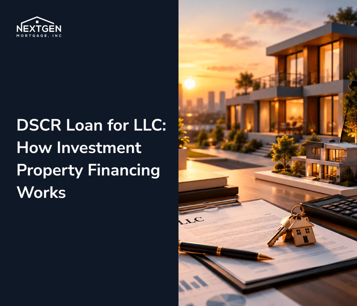 DSCR Loan for LLC: How Investment Property Financing Works