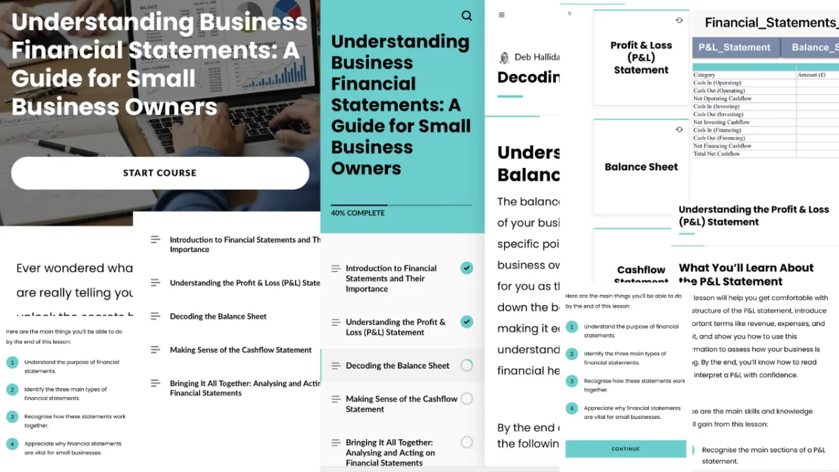Resources for the courses 