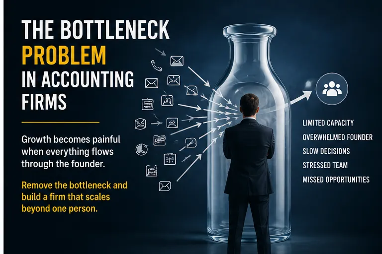 The Bottleneck Problem in Accounting Firms